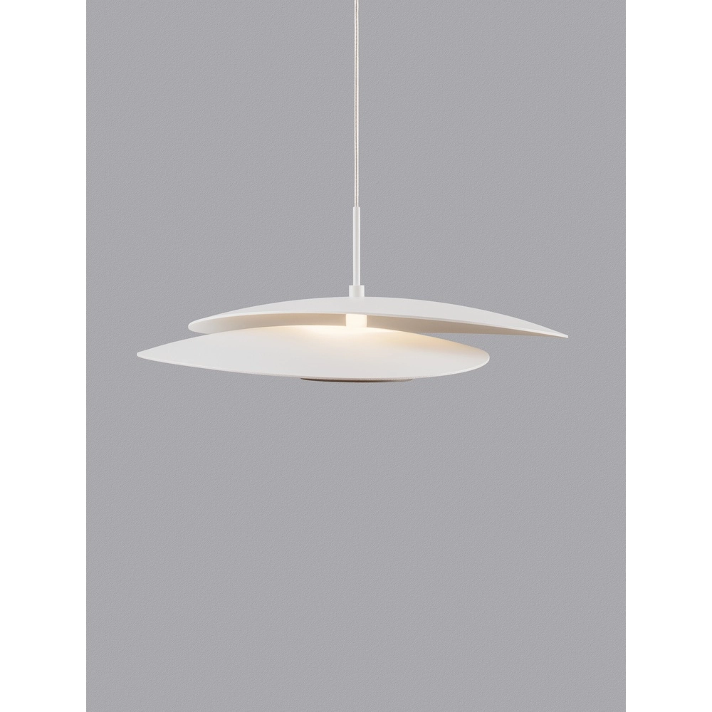 Hanglamp Olea design wit Ø 35cm