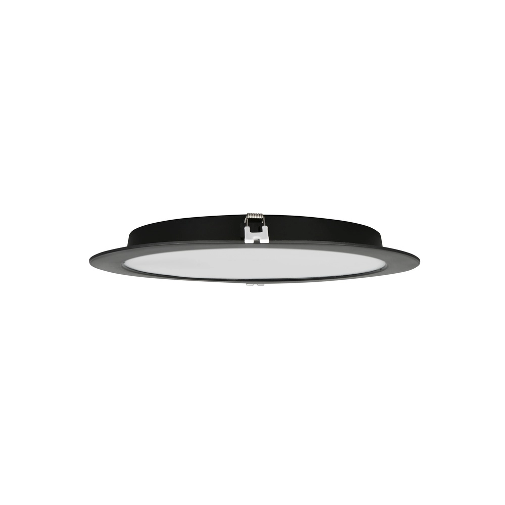 Inbouwspot Ural zwart Ø 29,4cm Trio 4017807711486