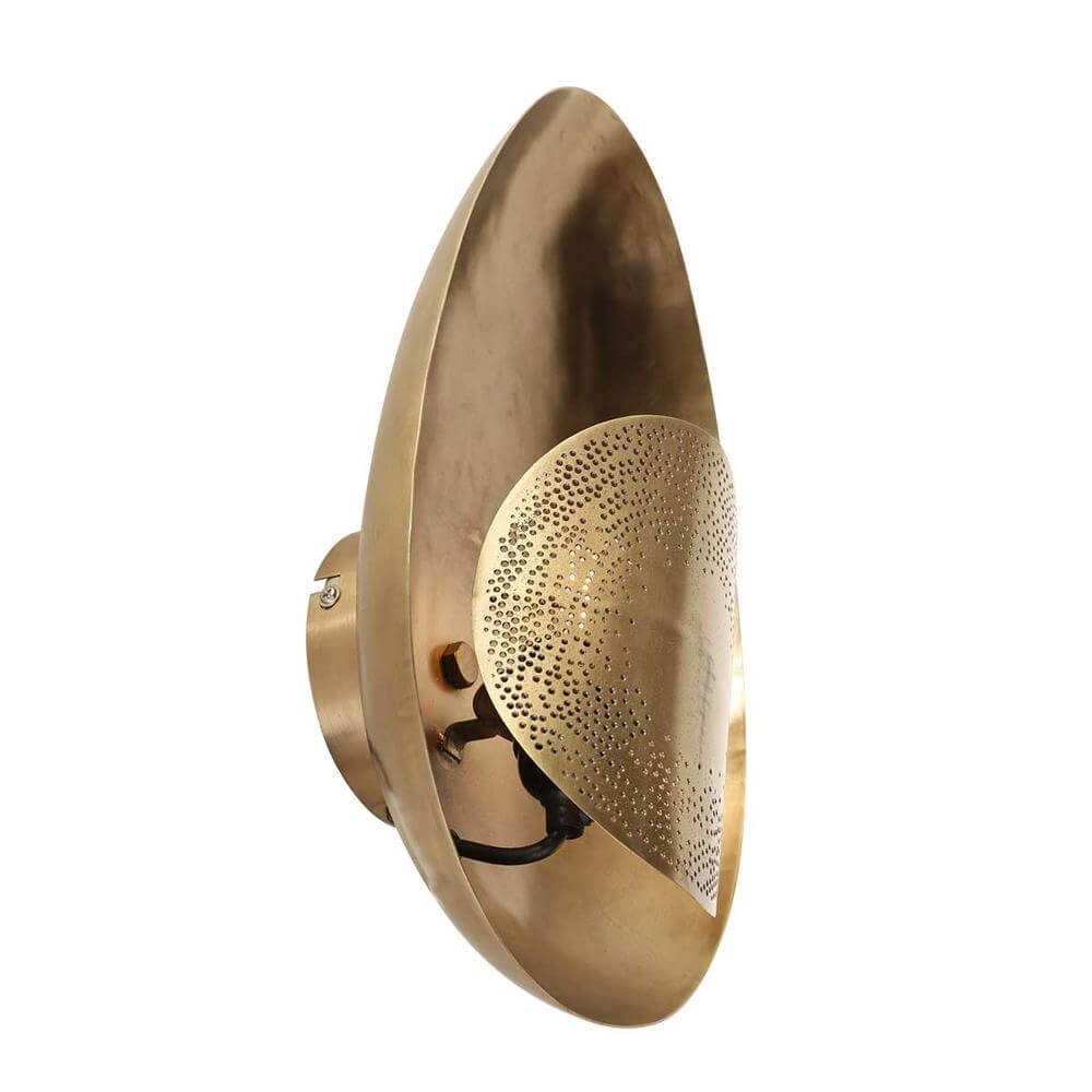 Ovale wandlamp Brass brons Steinhauer 8712746171655