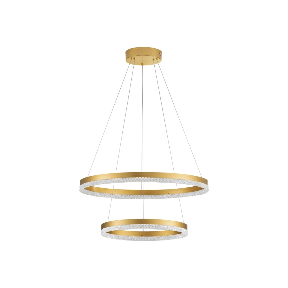 Hanglamp Adria goud Ø 60cm double Lyora 5212017443816