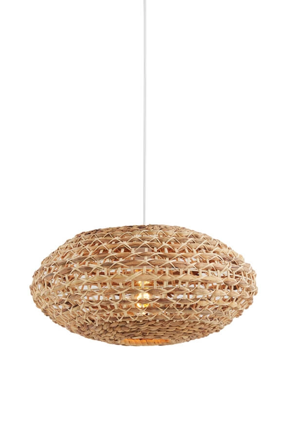 Gevlochten hanglamp Tripoli Ø 50cm