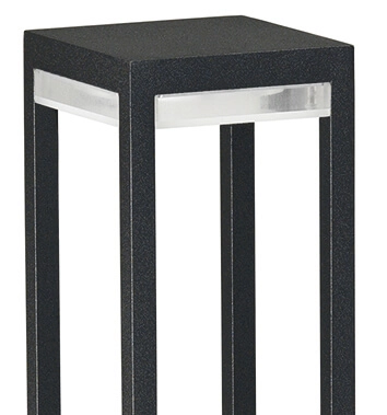 Led terraslamp Poast 70cm - zwart Albert 4007235622805