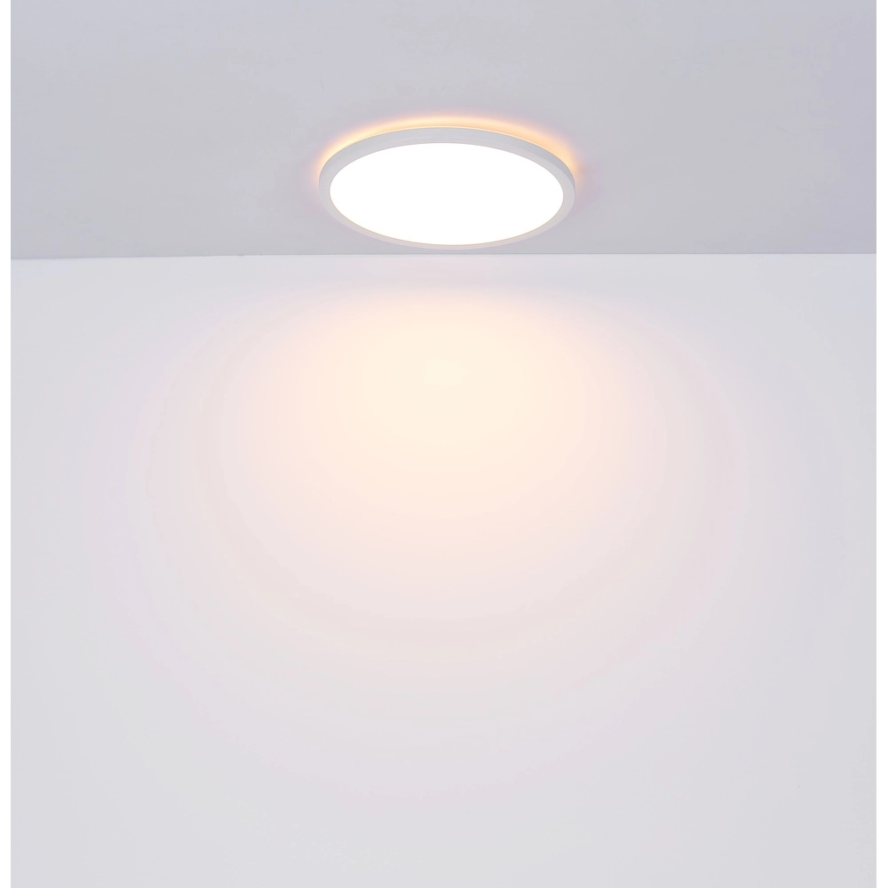 Plafonniere Sapana Ø 29,4cm wit Globo 9007371414406