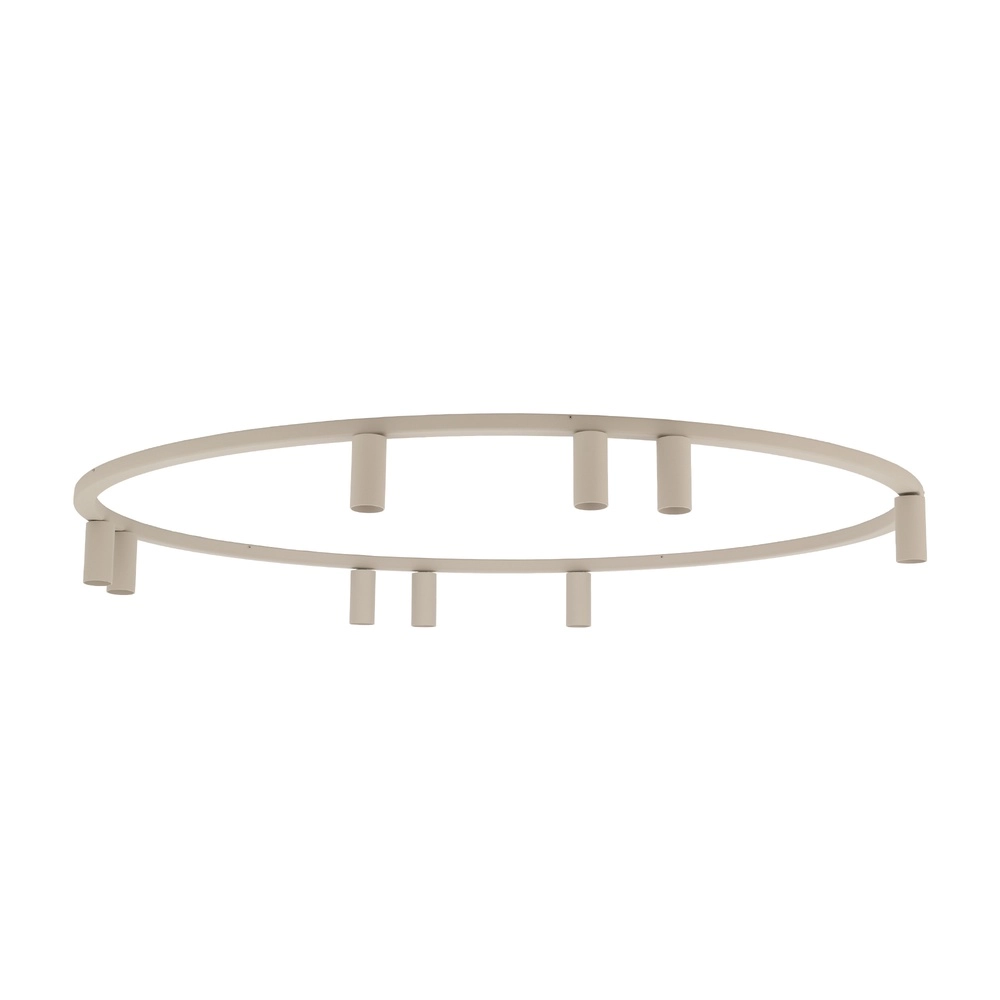 Cirkel opbouwspots Fourty 9x GU10 - beige Lyora 5903139119542