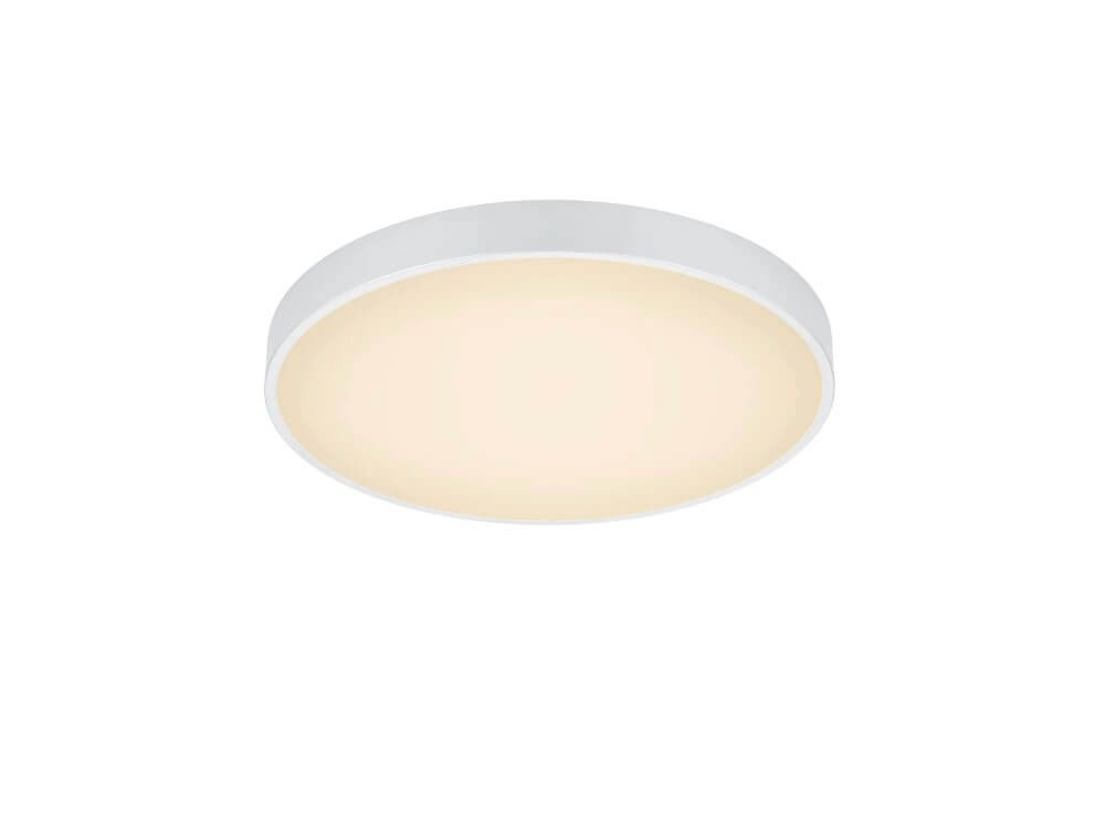 Witte plafonniere Waco Ø 49cm Trio 4017807525038