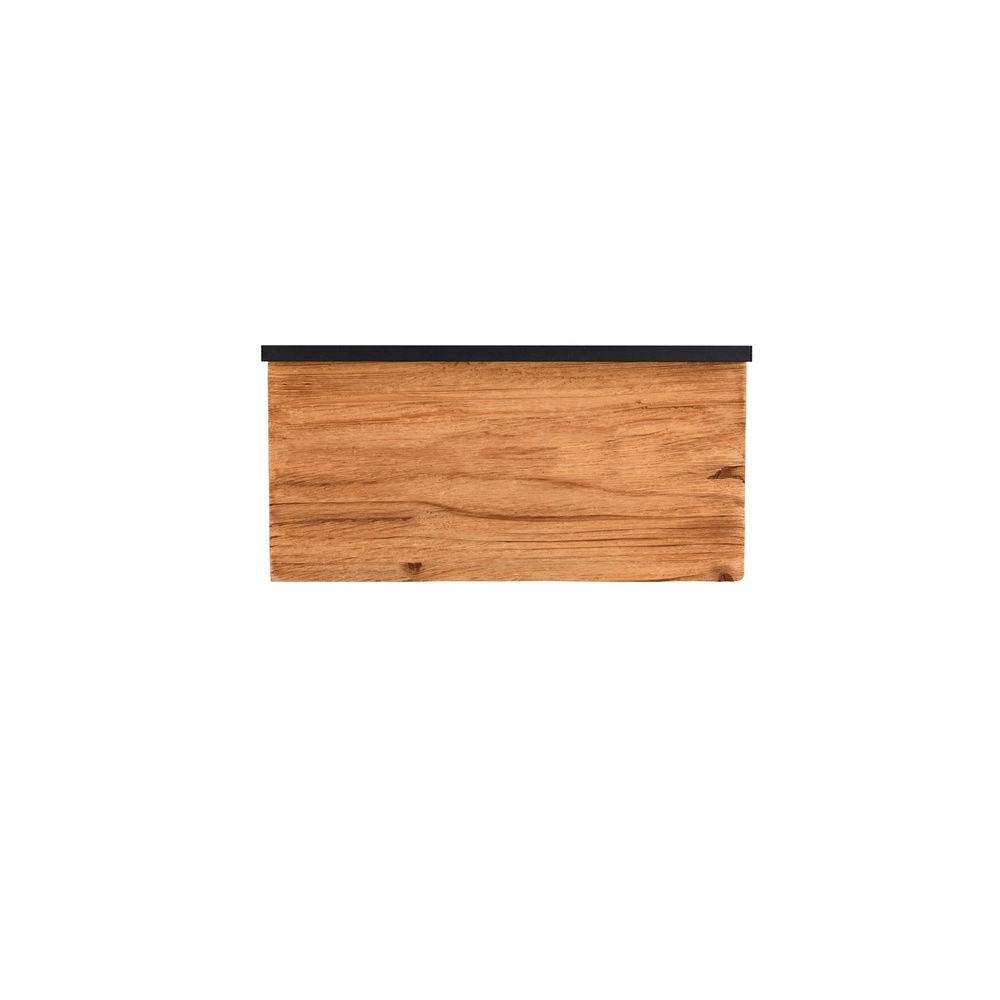 Design wandlamp Kalea zwart met hout 30cm Trio 4017807661392