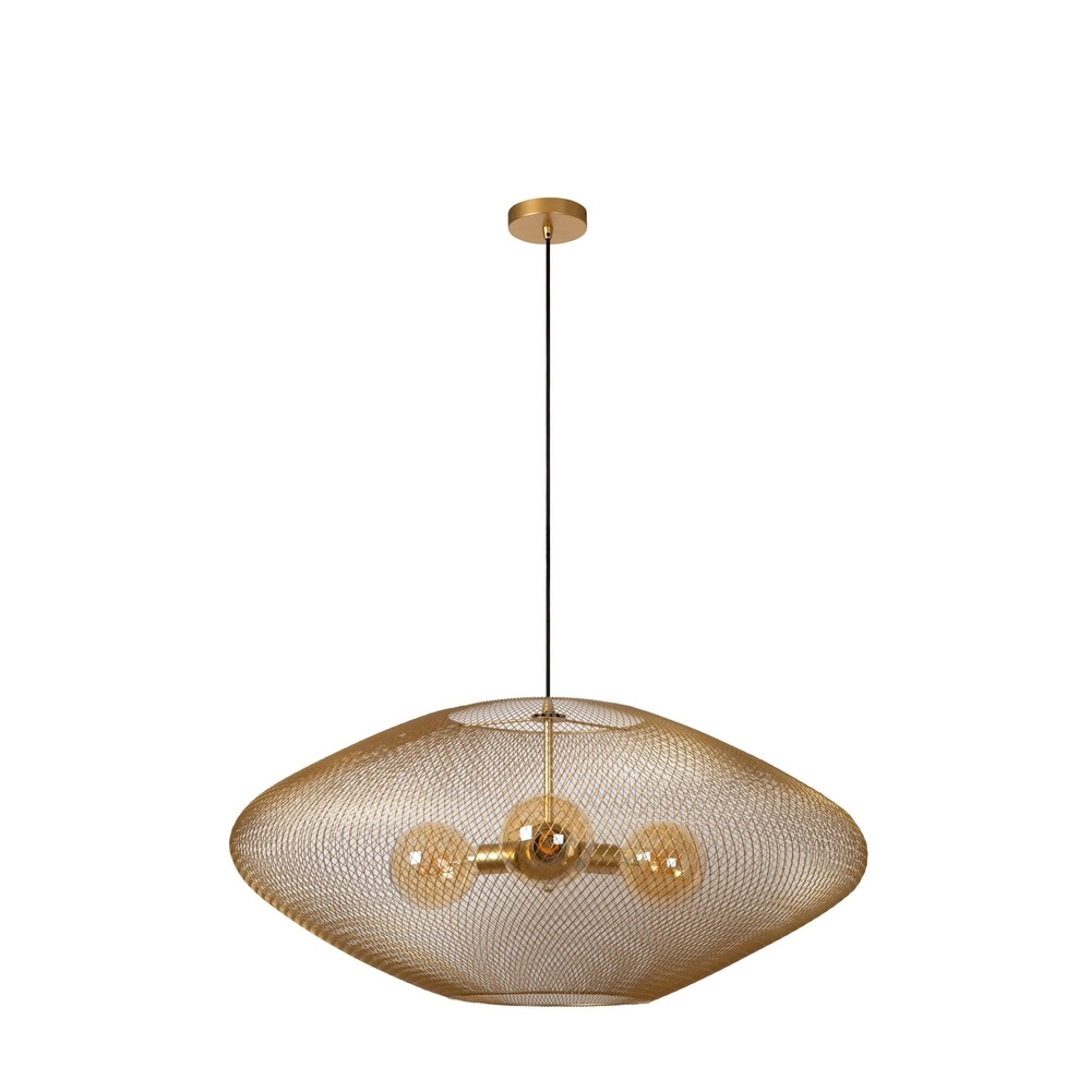 Gaas hanglamp Mesh Ø 85cm goud voor vide