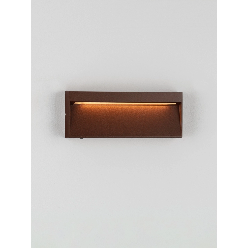 Roestbruine wandlamp Drat design Lyora 5212017497970