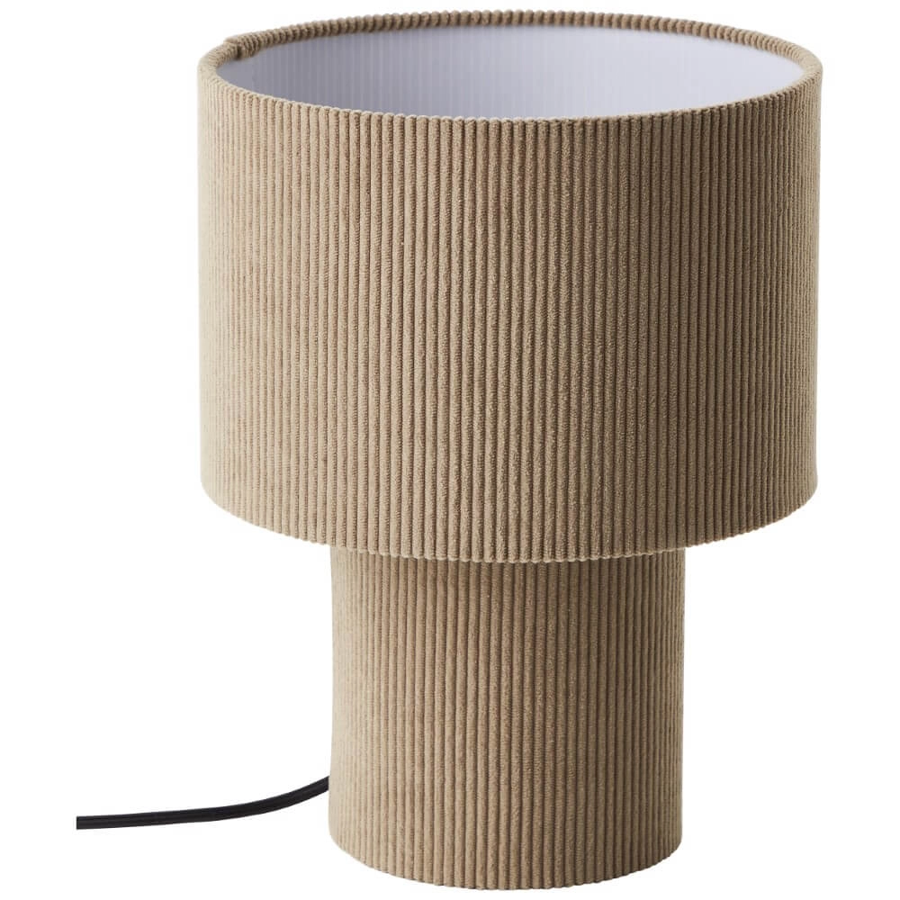 Design tafellamp Tony grijs Ø 23cm Brilliant 4004353446245