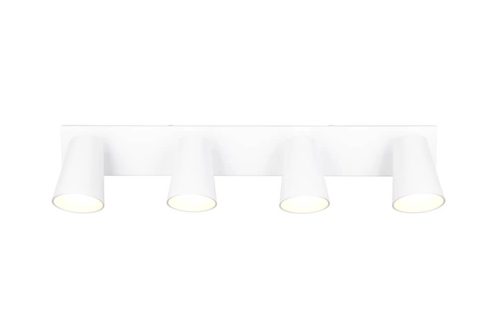 4-licht opbouwspot Sharp wit Trio 4017807613117