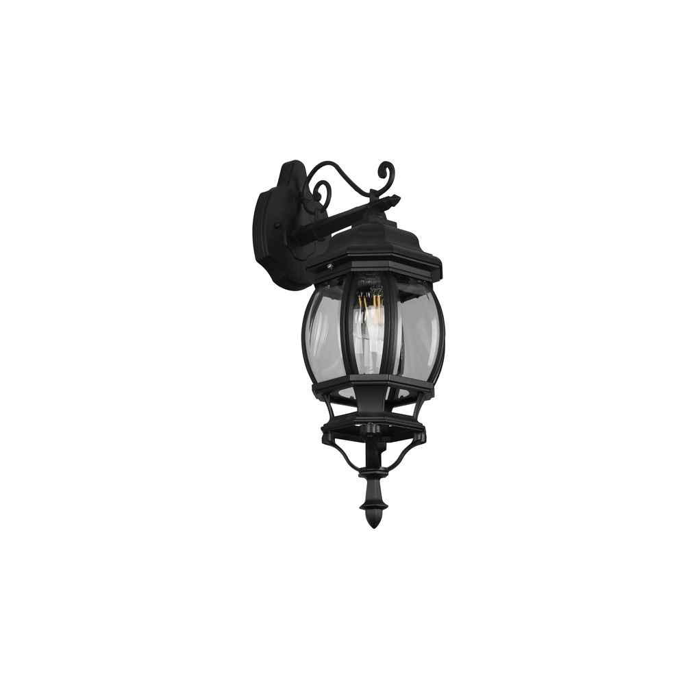 Wandlamp Elvo zwart Trio 4017807543810