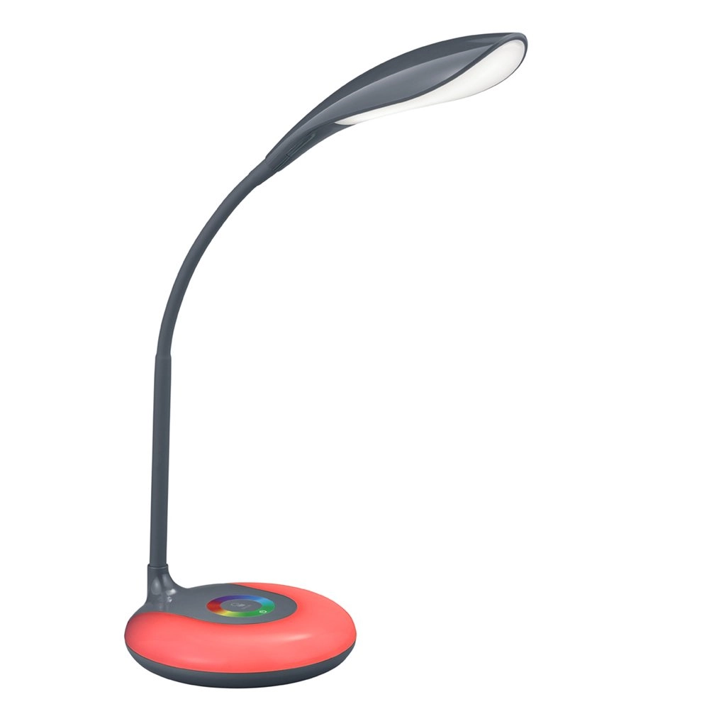 LED bureaulamp Krait antraciet Trio 4017807433685