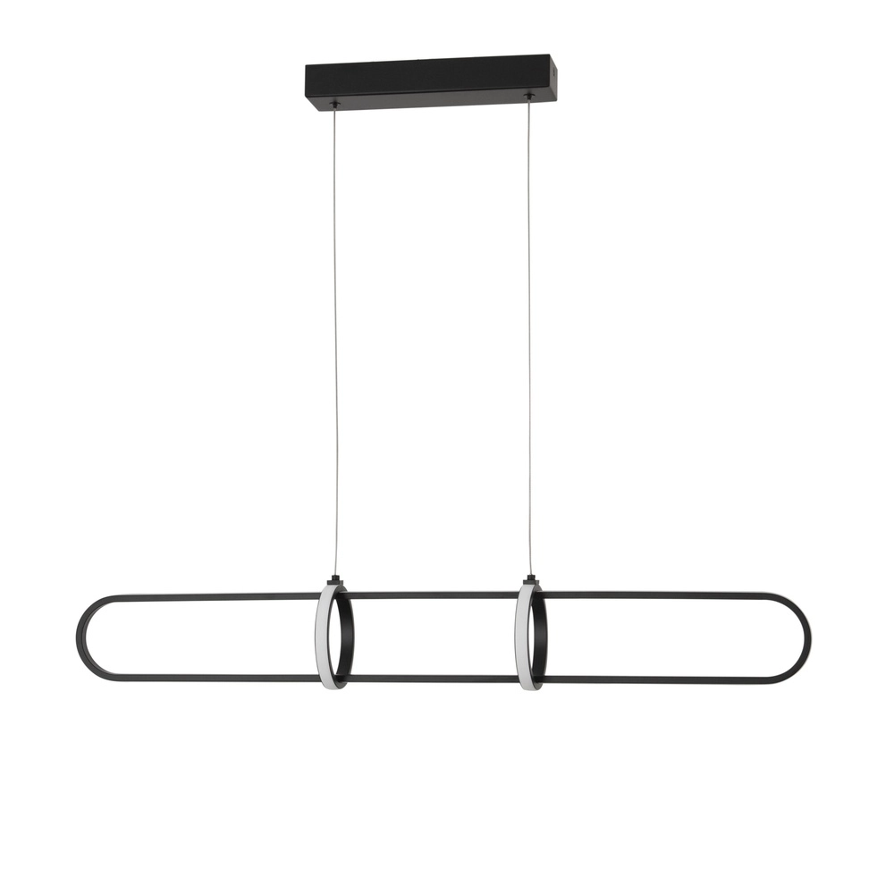 Design hanglamp Arte langwerpig zwart Lyora 5212017426062