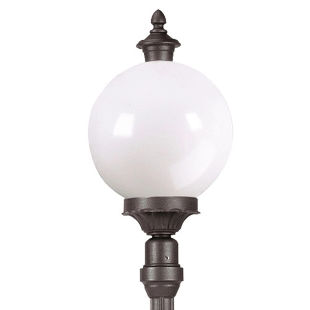 Pathway globe light Madeira 144cm met 25cm bol - zwart KS verlichting 8714732715041