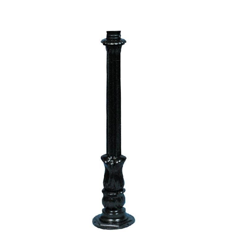 Nostalgic mast De Waard H9 zwart