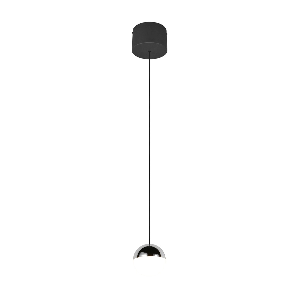 Hanglamp Senta chroom Trio 4017807685800