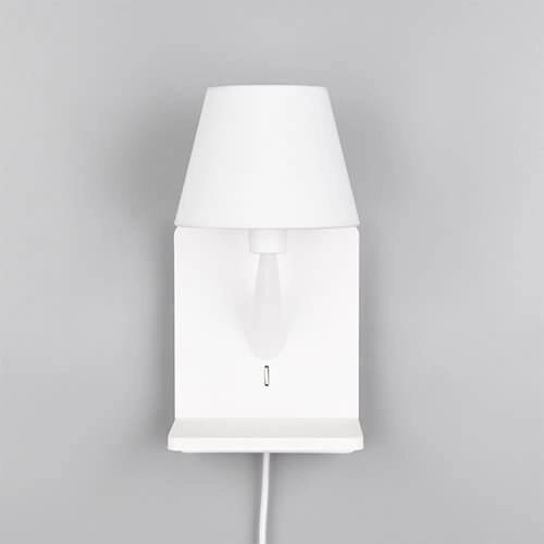 Strak nachtlampje Comfort wit - met usb Trio 4017807614756