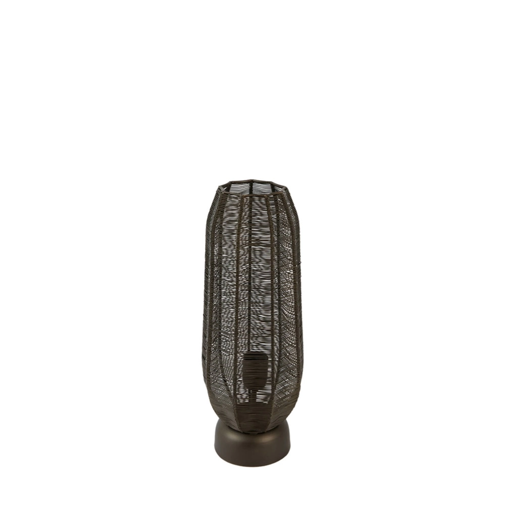 Tafellamp Samret bruin 46cm