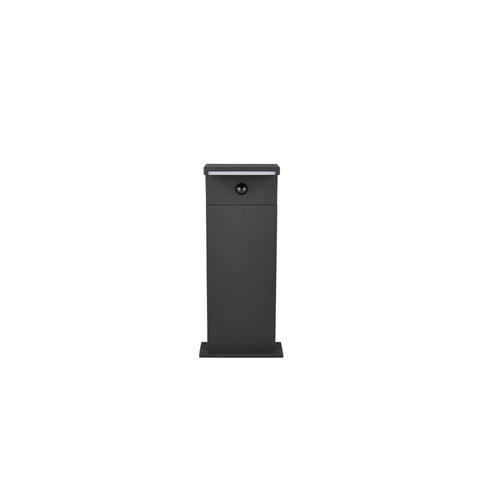 Moderne tuinlamp Ravi antraciet met sensor 50cm Trio 4017807686913