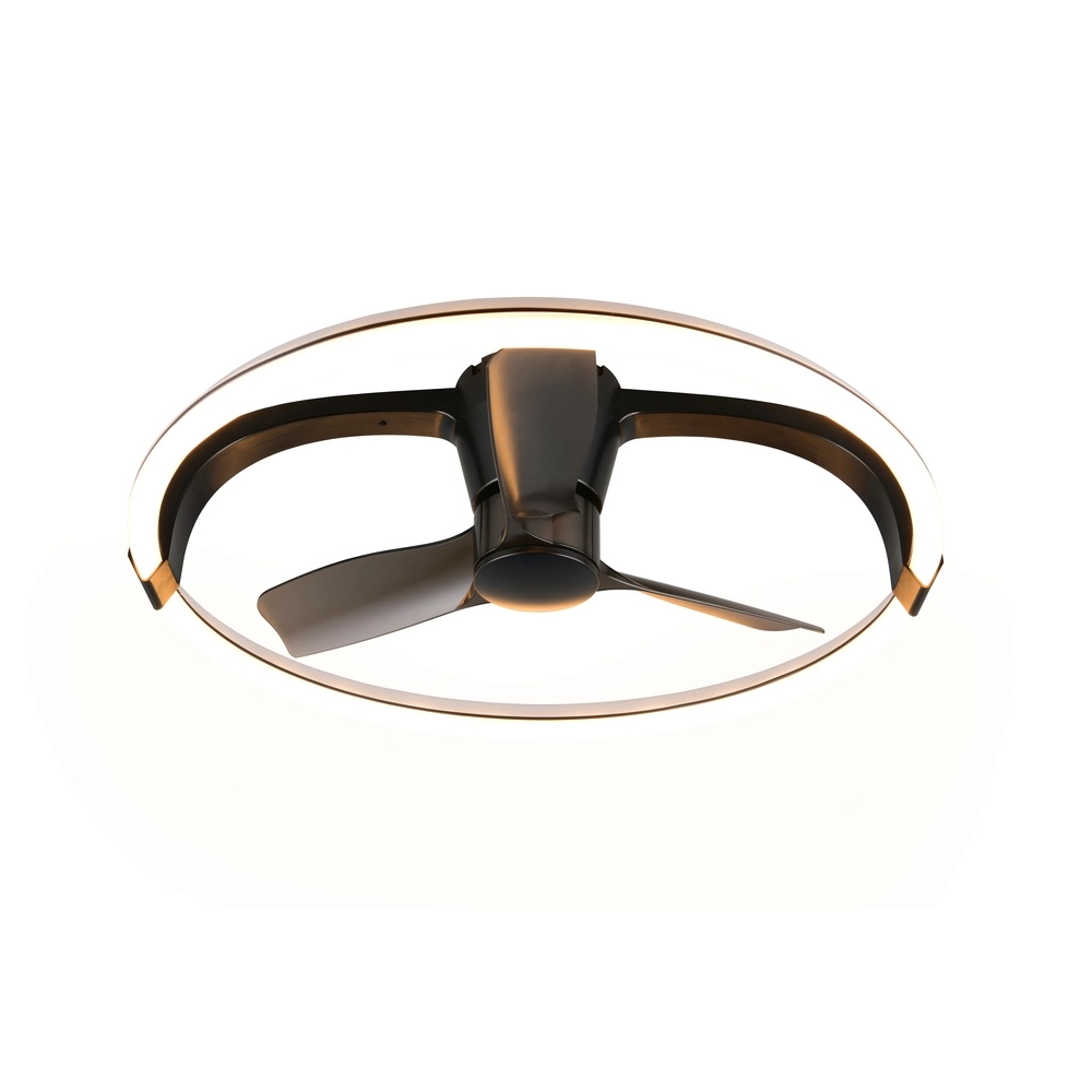 Smarthome ventilator Stockholm zwart Ø 73,5 Tuya Trio 4017807693133