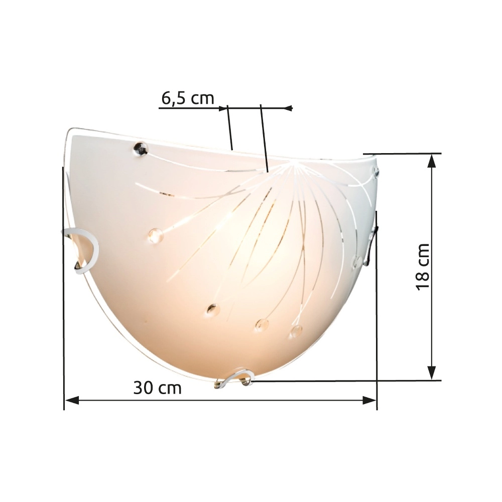 Wandlamp Calimero I wit Globo 9007371326280