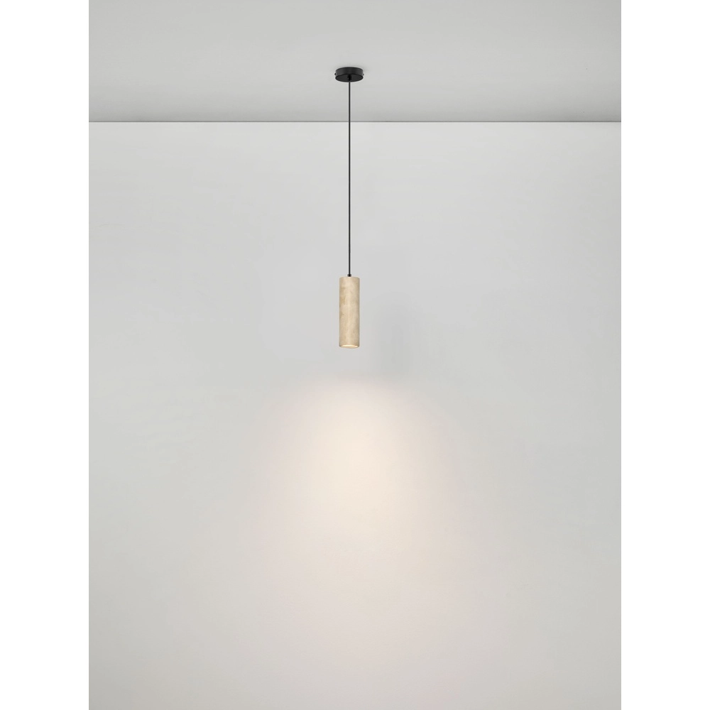 Moderne pendel hanglamp Melony zand bruin Lyora 5212063501232