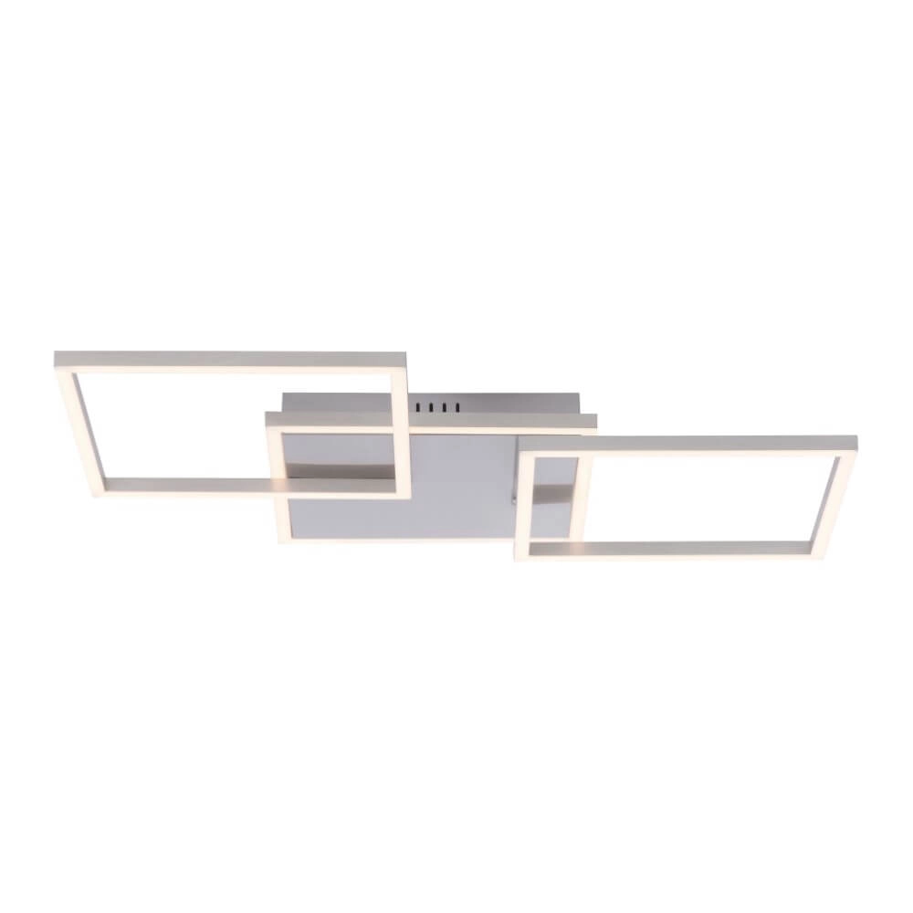 Plafondlamp Iven 64cm - 3000K RVS