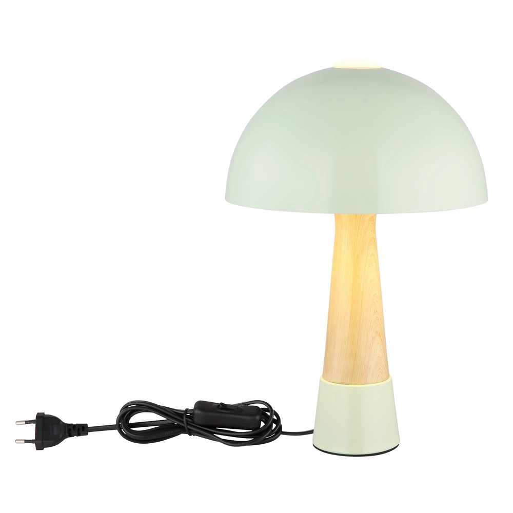 Unieke tafellamp Paulin Ø 25cm groen Globo 9007371513802
