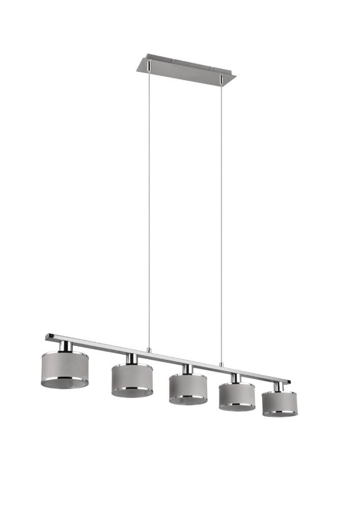 5-lichts hanglamp Kaprun recht 92cm Trio 4017807581157