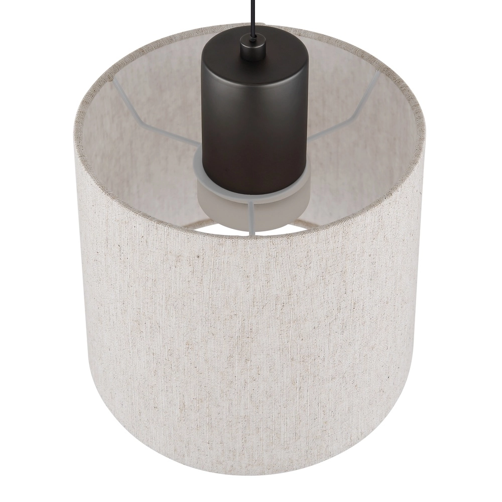 Gunmetal hanglamp Thea 3-lichts recht Globo 9007371567034