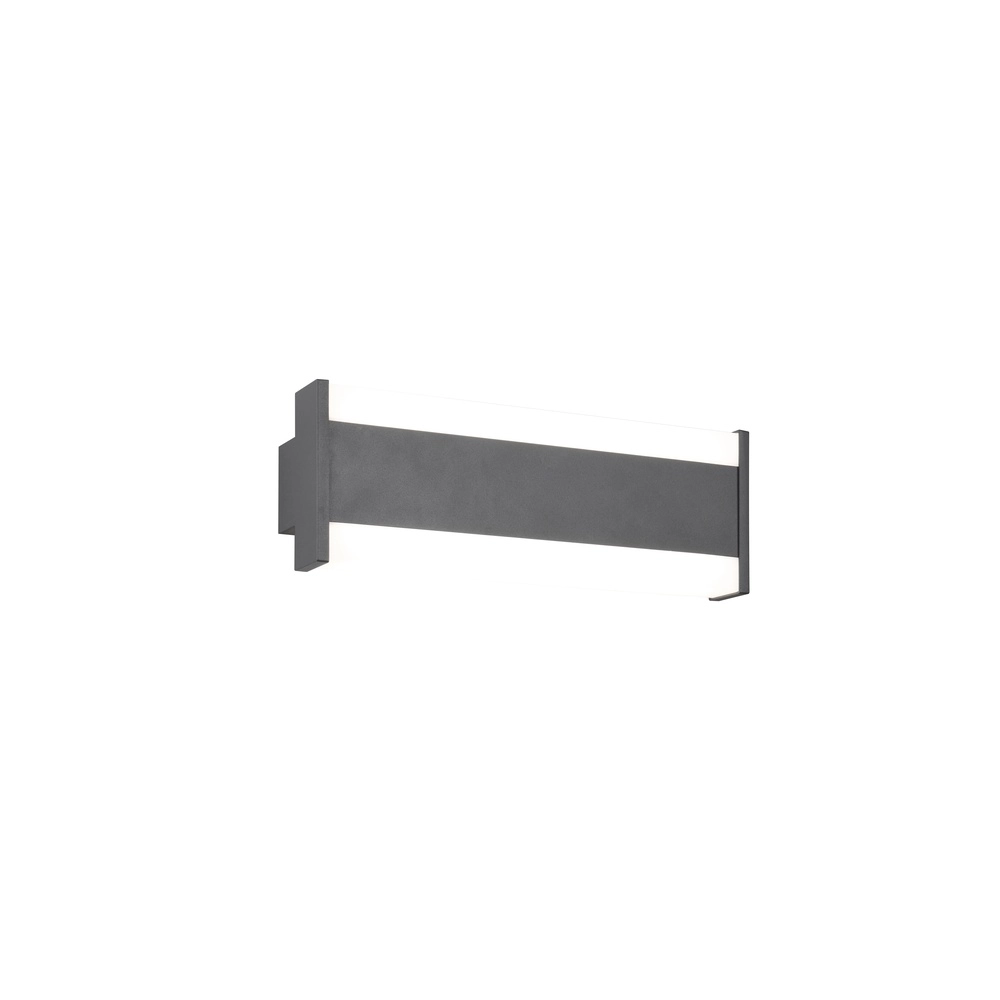 Wandlamp Dawson design antraciet 30cm Trio 4017807603484
