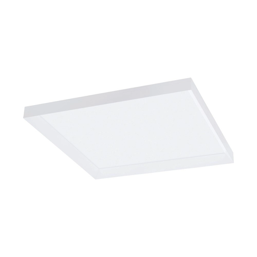 Vierkante plafondlamp Escondida wit 60 x 60cm Stars of Light 9002759394653