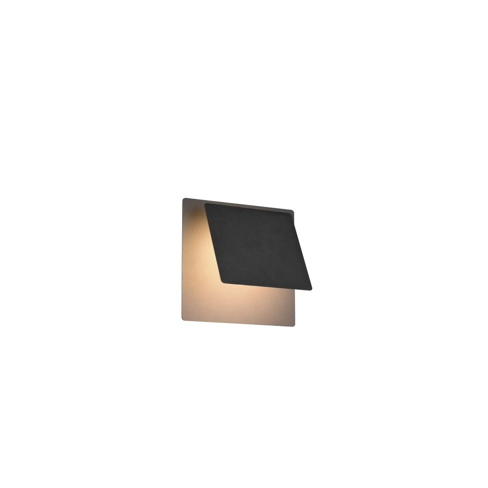 Moderne wandlamp Mio zwart Trio 4017807673203