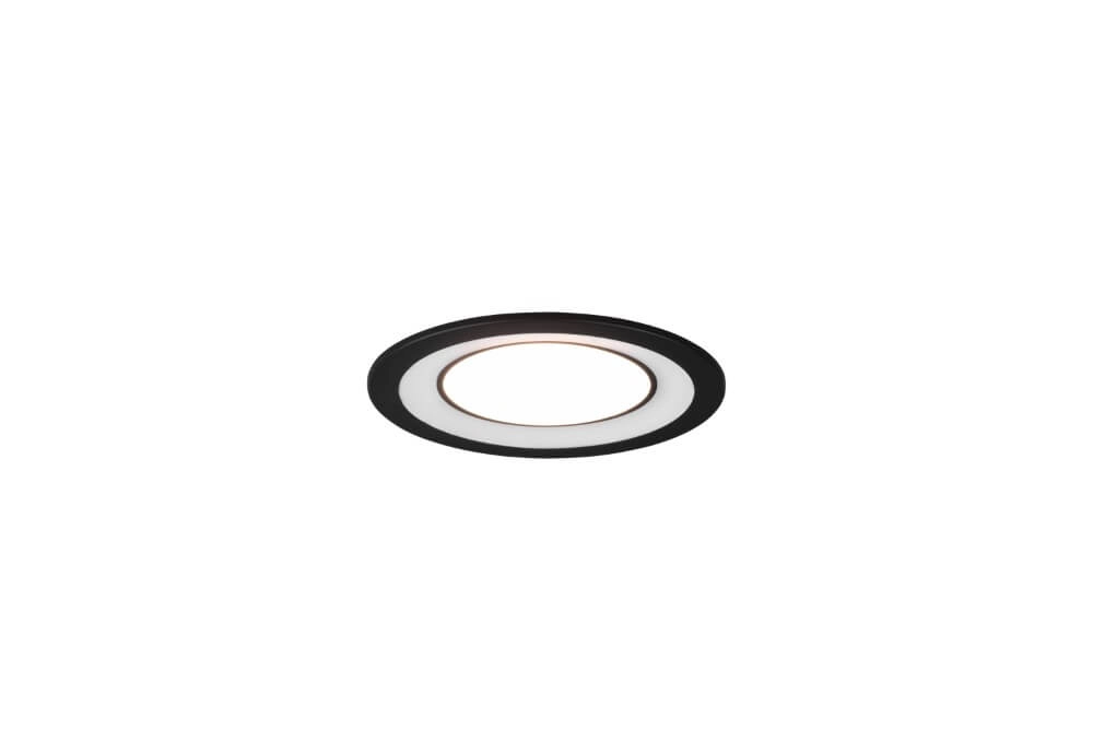 Inbouwverlichting Core 14,8cm zwart Trio 4017807504156