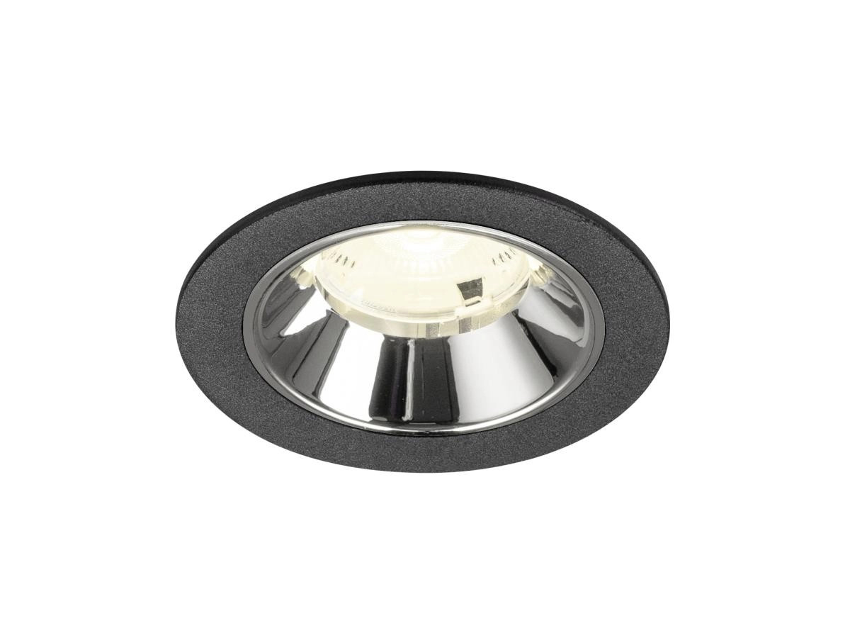 Inbouwspot Numinos S zwart/chroom 4000K - 20gr