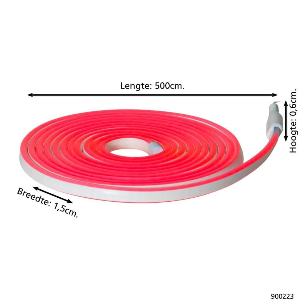Ledstrip Flatneonled Rood Eglo 9008606229833