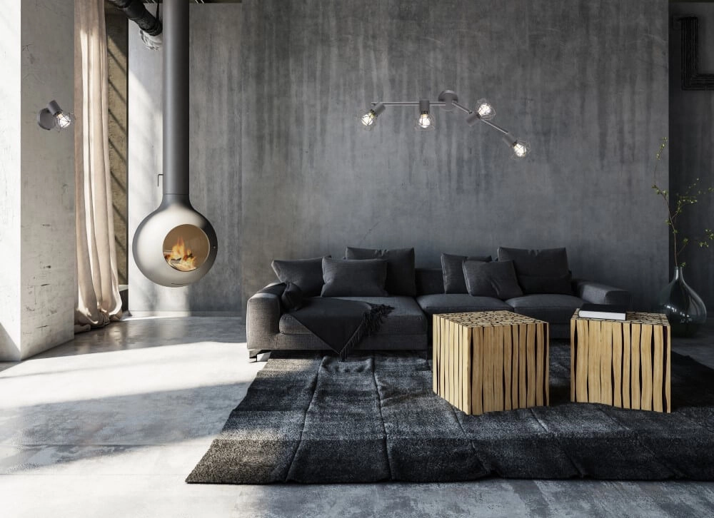 Trendy plafondspot Ran 4-lichts Fischer & Honsel 4001133222662