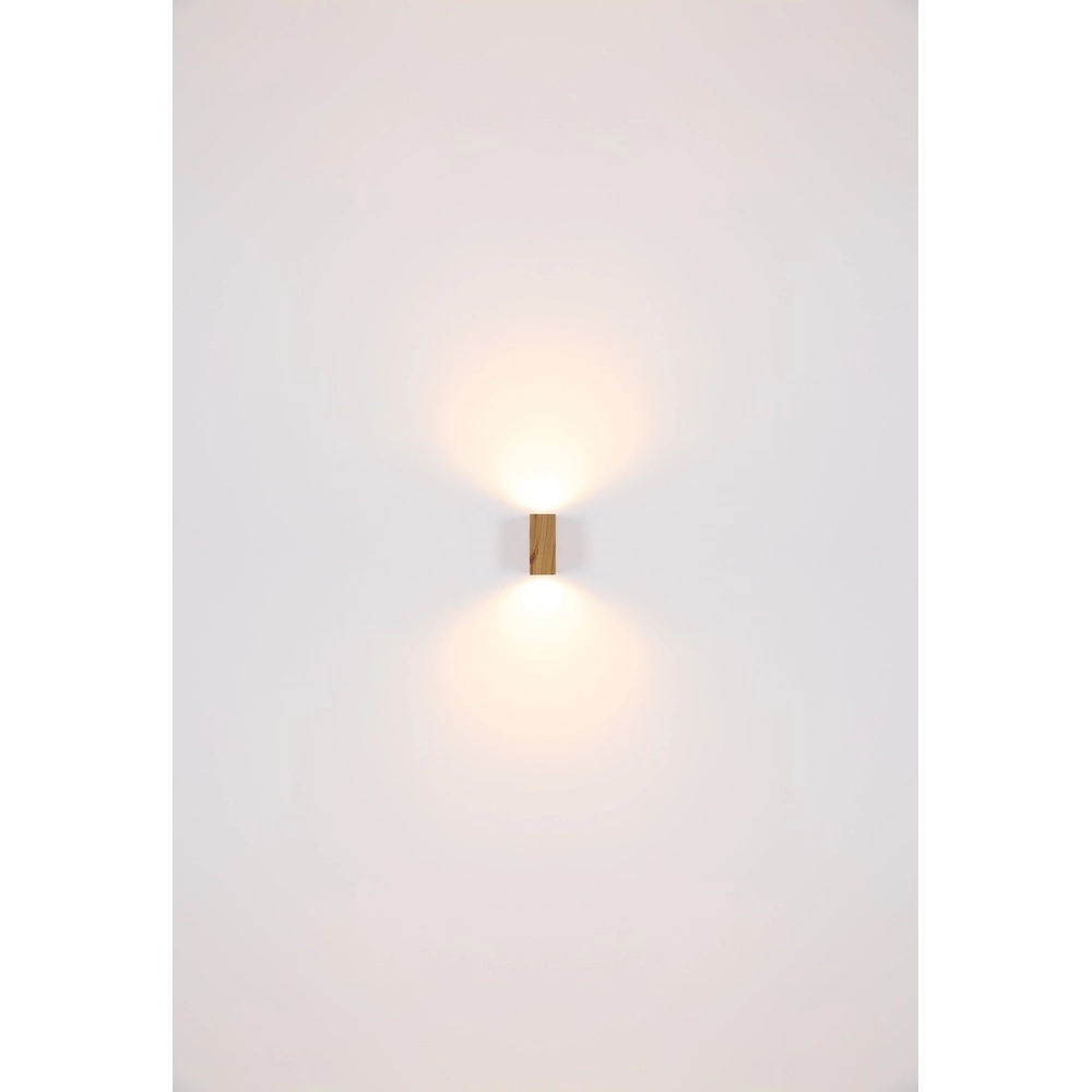Strakke opbouwspot Veronika up & down hout Globo 9007371444786