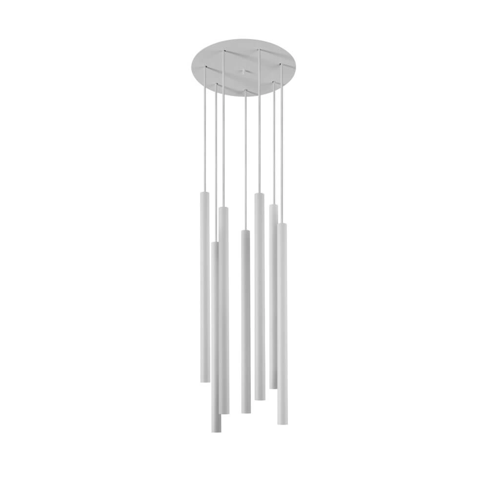 Witte hanglamp Laser 7-lichts