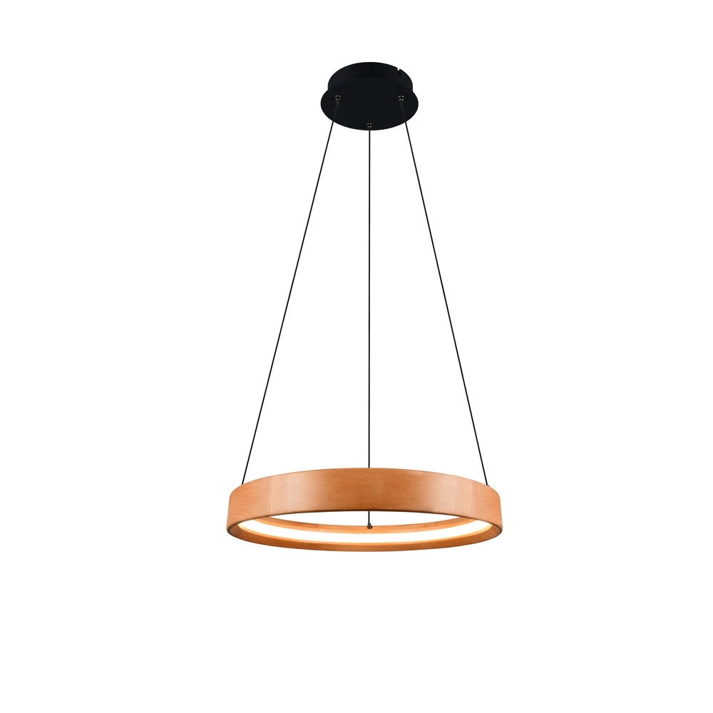 Design hanglamp Lynwood hout Ø 50cm