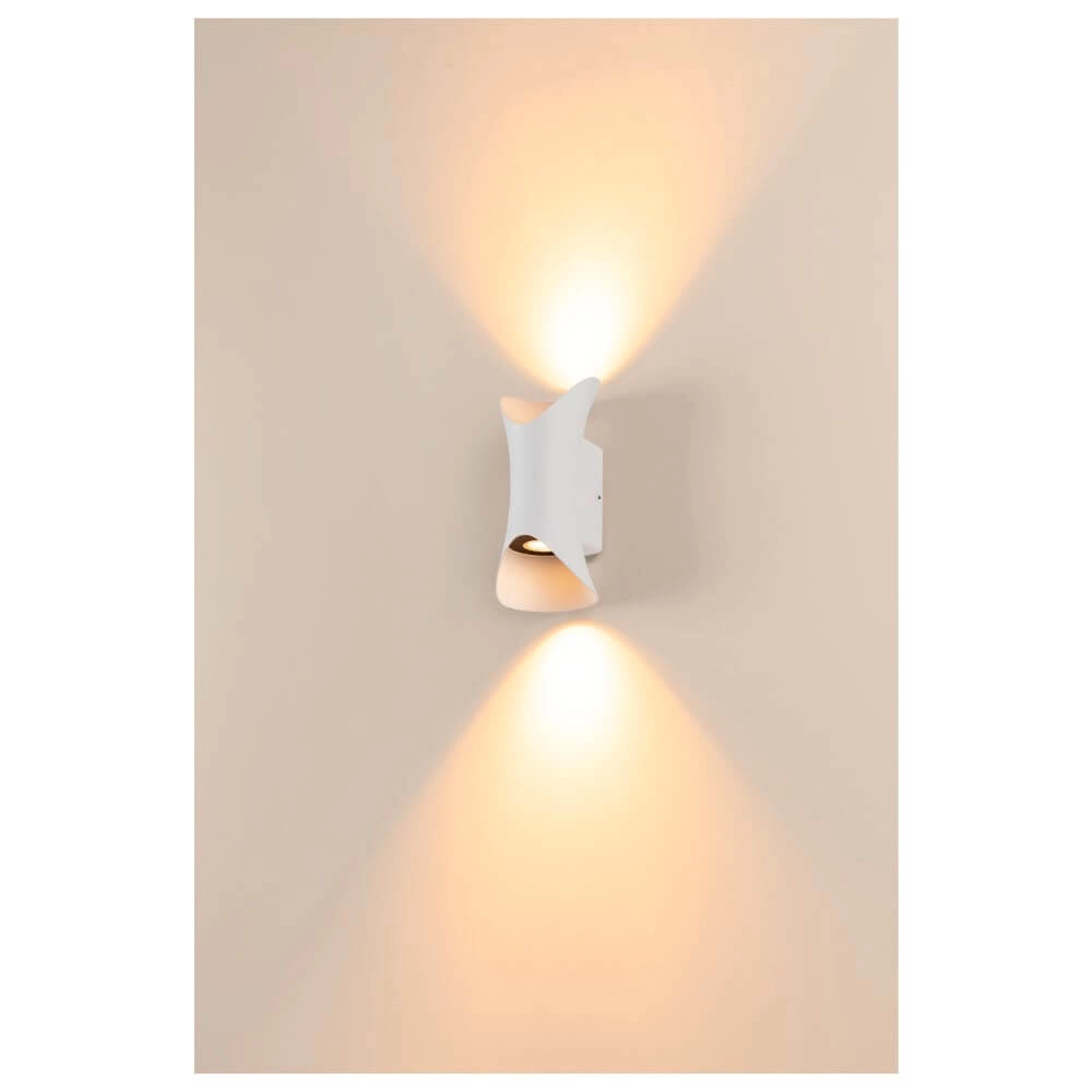 Grote led up & downlighter Modela zwart SLV 4024163289139