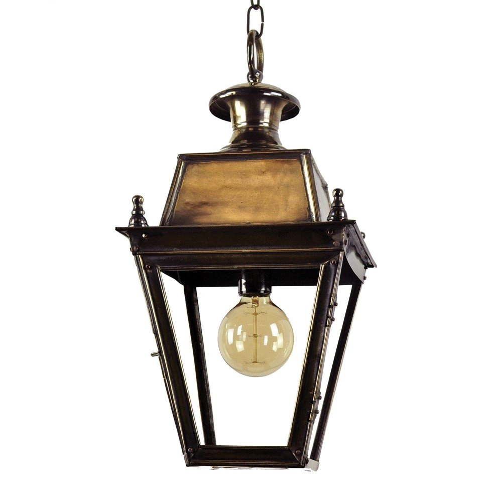 Landelijke hanglamp Balmoral 56cm - antiek koper (ANT) Limehouse