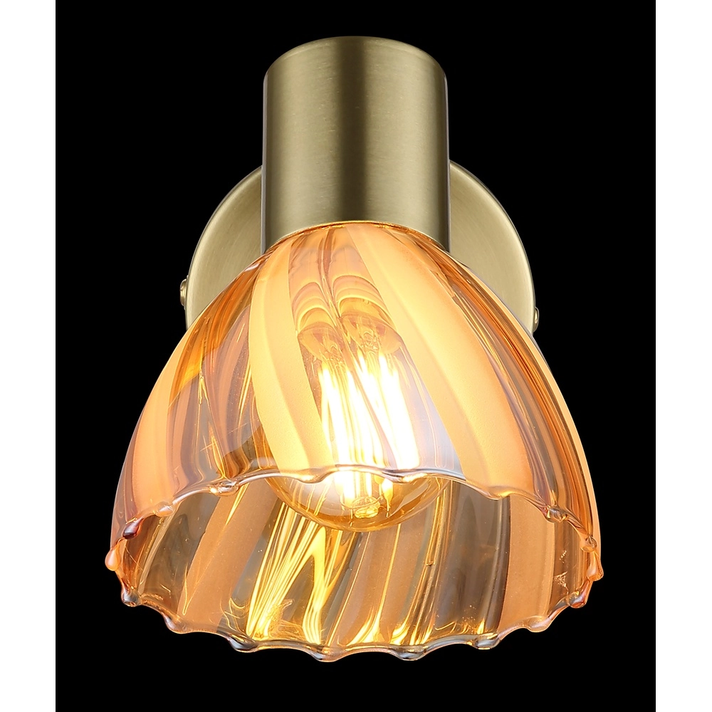 Wandlamp Zachery goud Globo 9007371531493