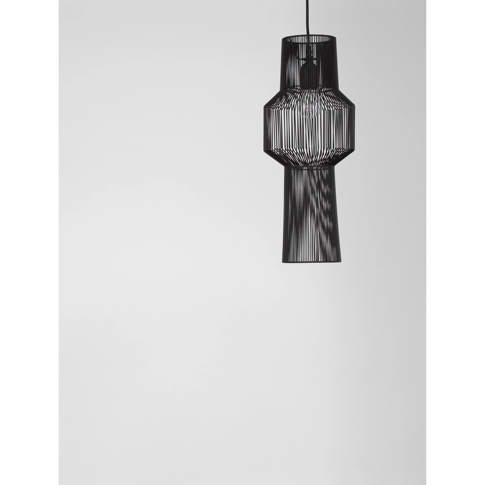 Bohemian hanglamp Bredo Ø 21cm zwart Lyora 5212017438904