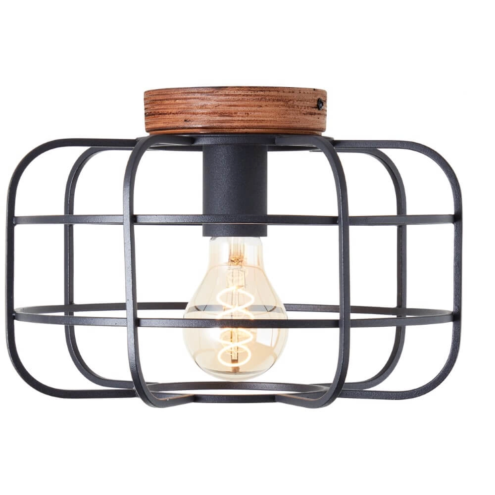 Landelijke plafondlamp Gwen Ø 30cm