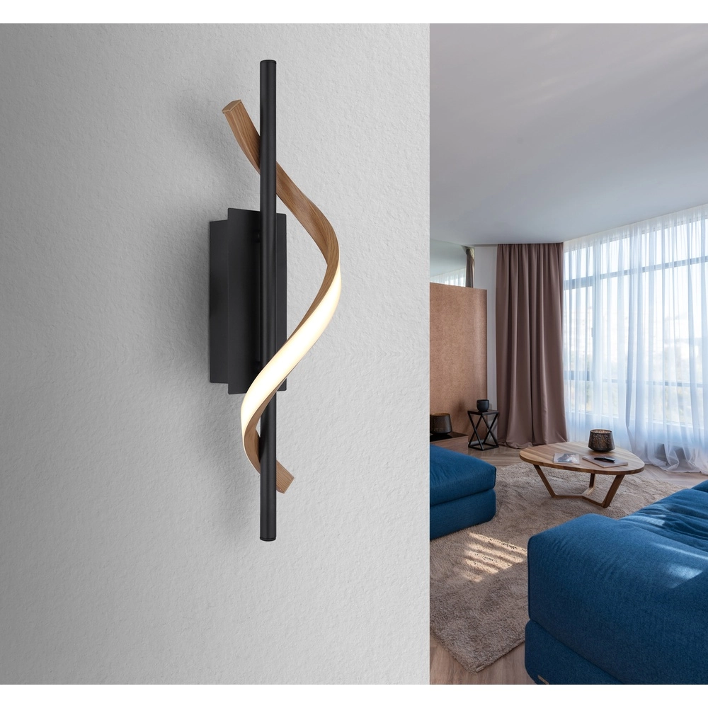 Design wandlamp Watkins zwart Globo 9007371525751