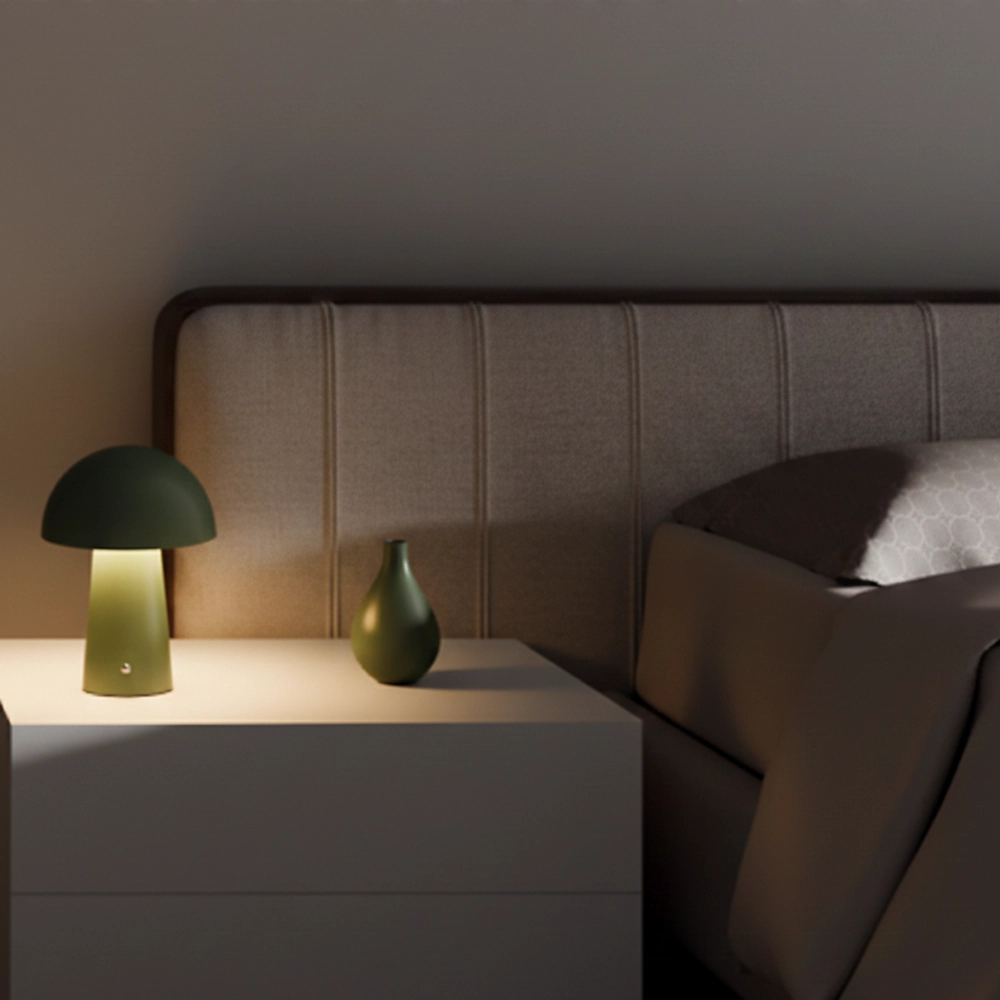 Oplaadbare tafellamp Ande groen