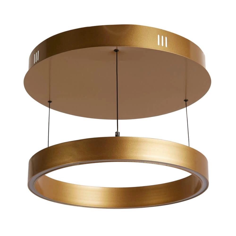 Goude hanglamp Layla rond Ø 44cm