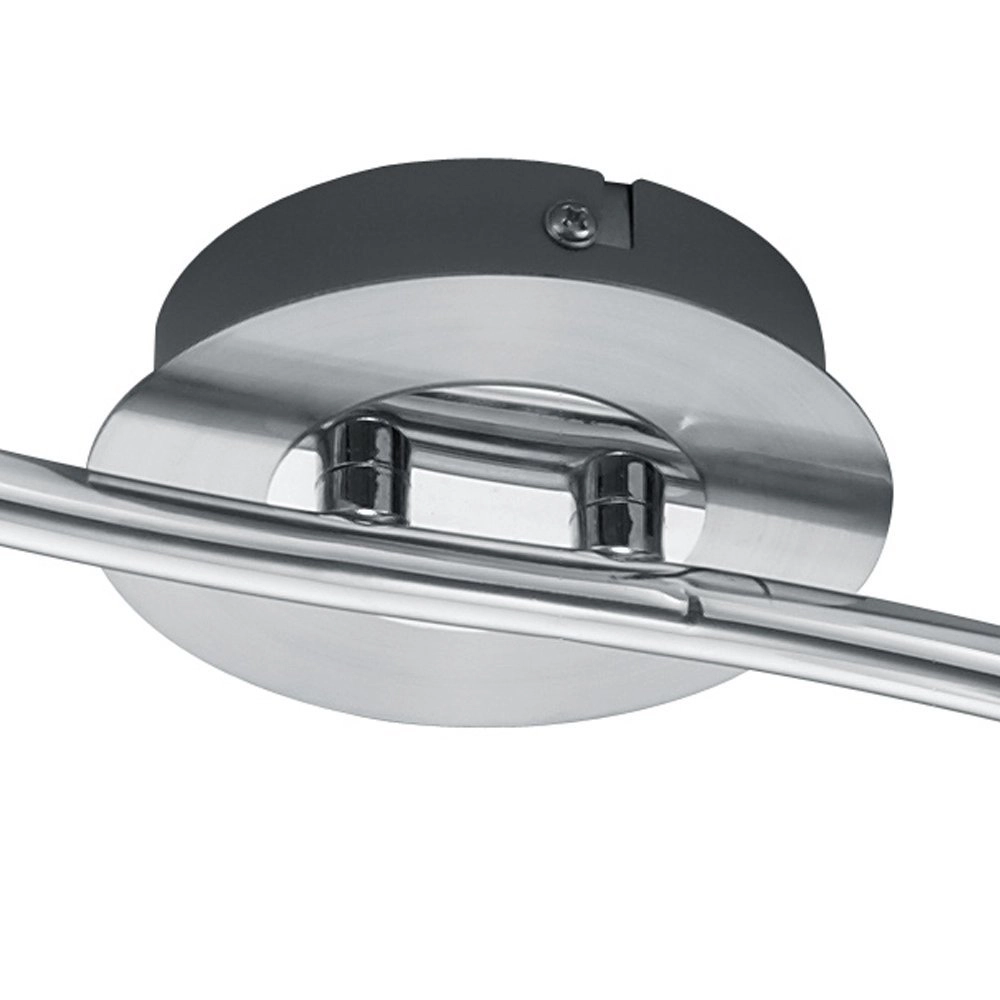 LED plafondspot Levisto 6-lichts nikkel mat Trio 4017807281736