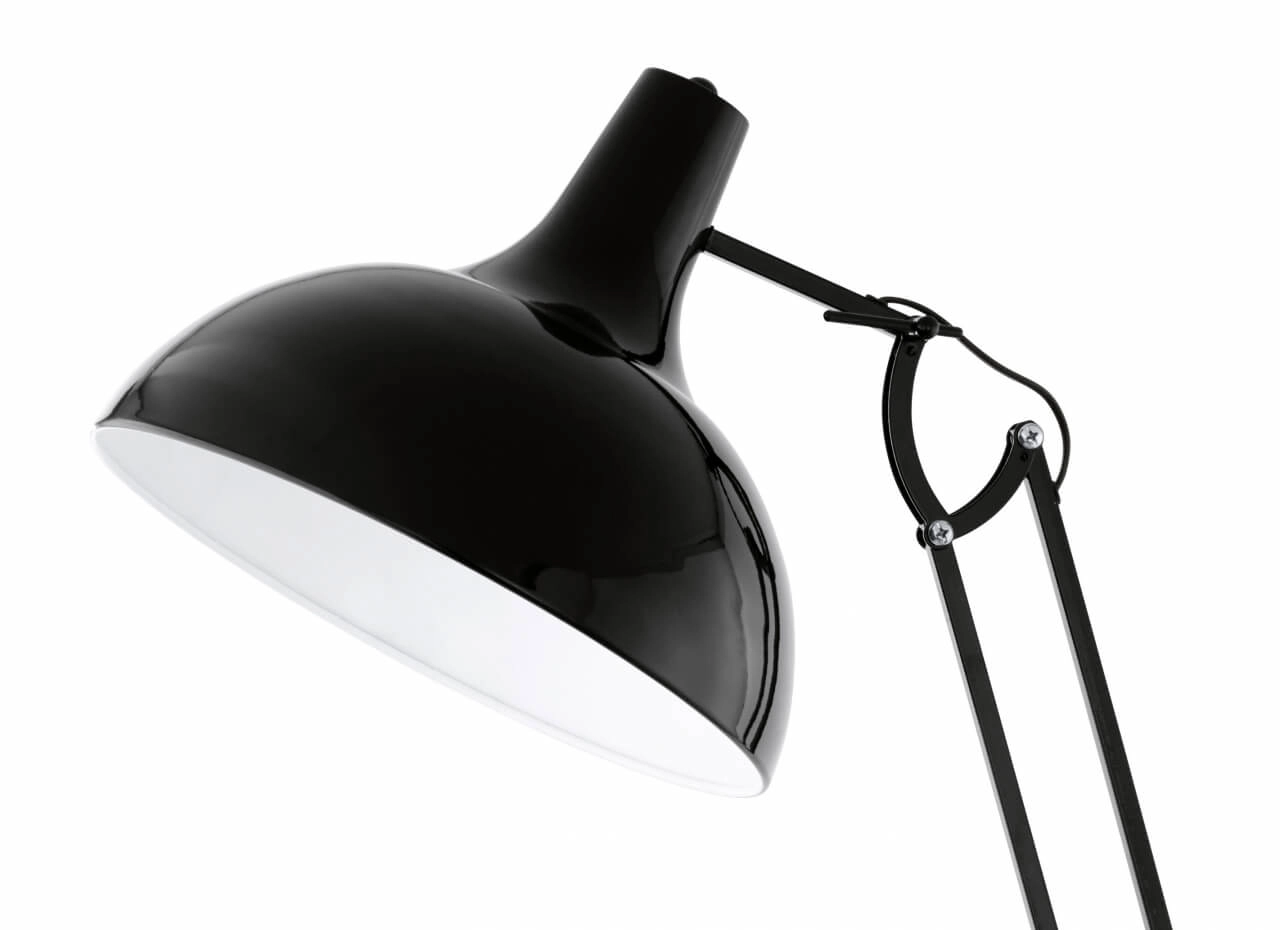 Vloerlamp Borgillo zwart Eglo 9002759946982